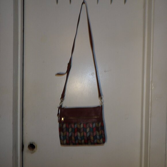 Fossil Vegan Leather Crossbody Bag - Picture 3 of 8